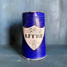 Vintage Belgian Porcelain Litre Jar