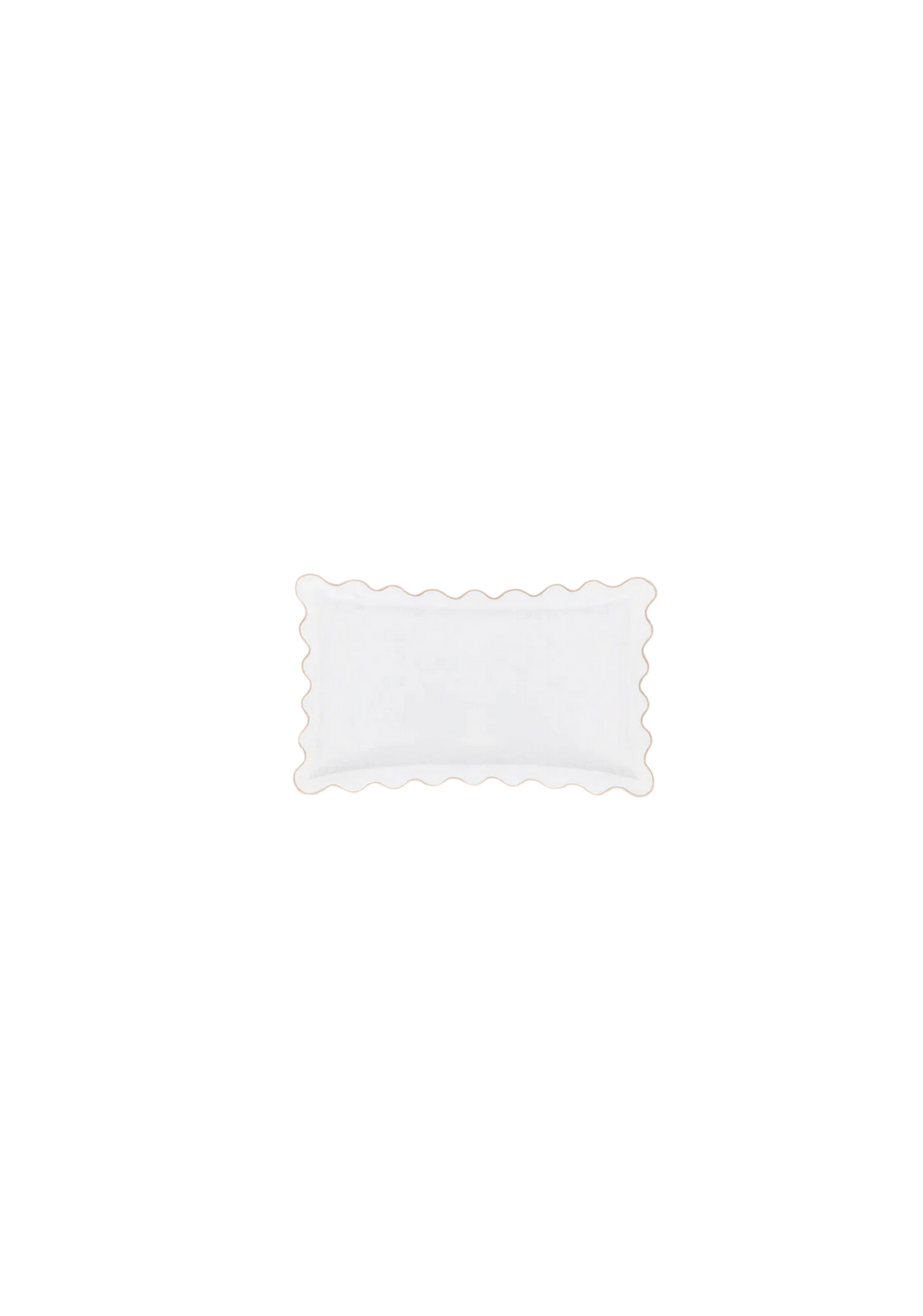 Alexandra Wavy Scalloped Bed Linen Pillowcase Pair