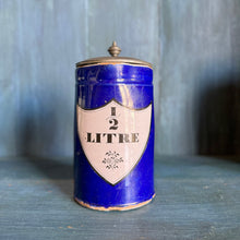 Vintage Belgian Porcelain Litre Jar