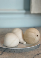 Hand-crafted Stone Fruit, White Marble Assortment