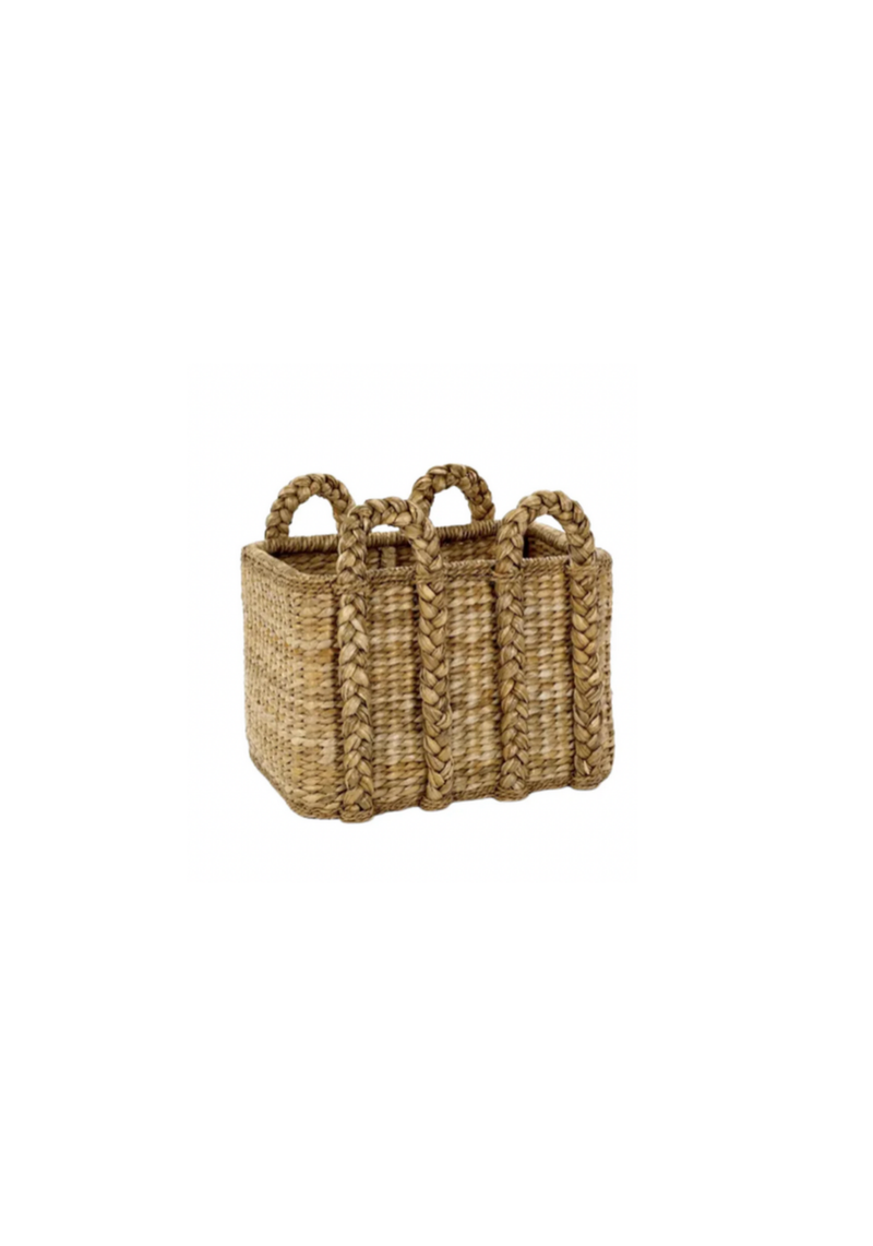 Large Rectangular Rush Basket