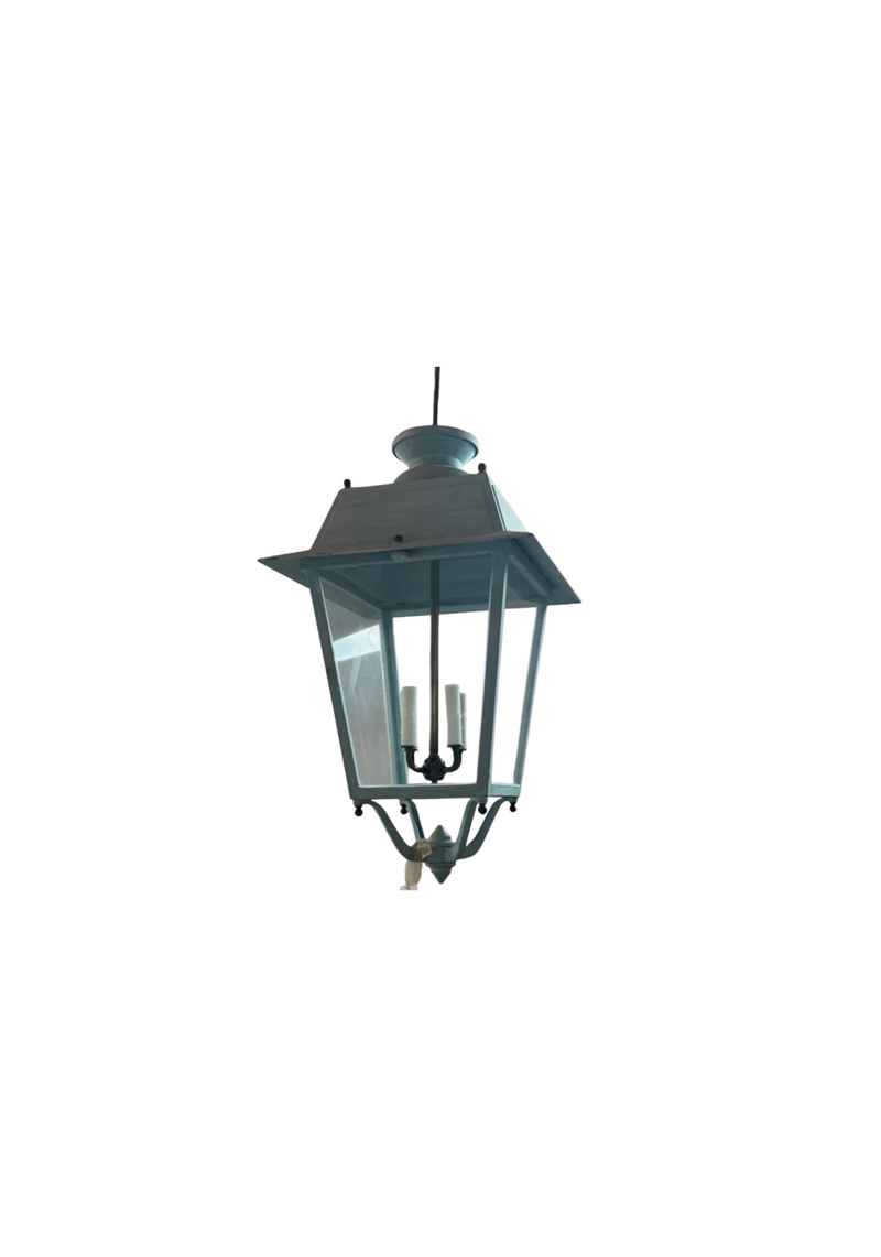 1920's Italian Street Lanterns, Newly Glazed