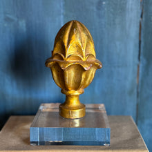 Antique Italian Giltwood Finial