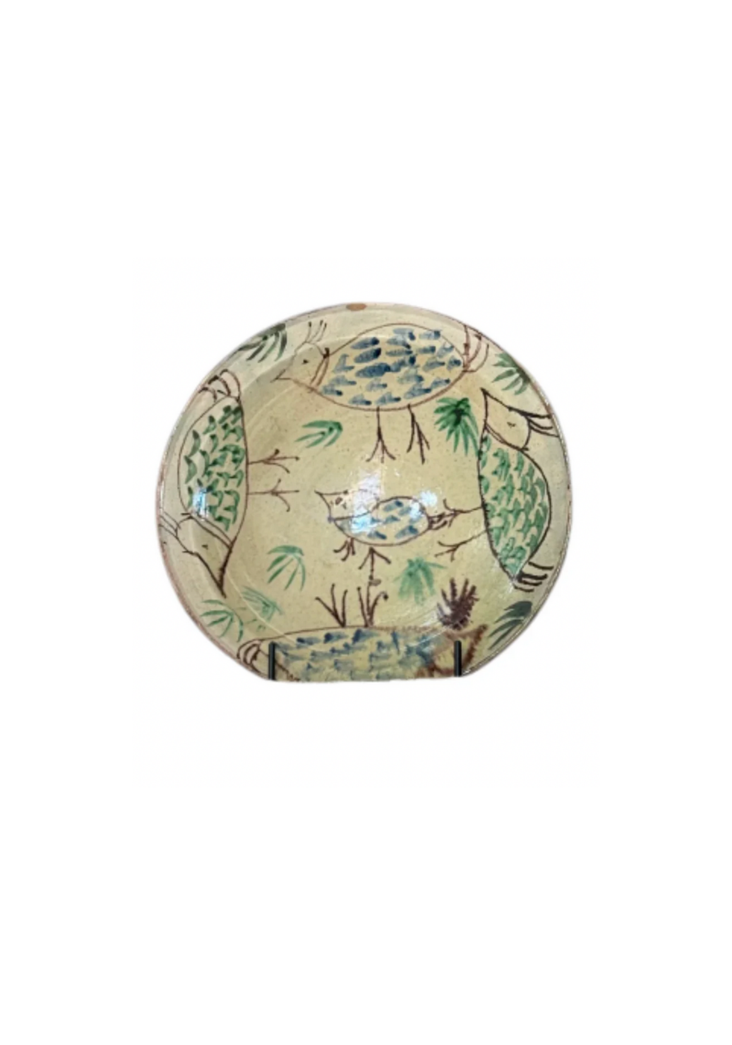 Folk Art Bowl from Puglia, End of 19th c