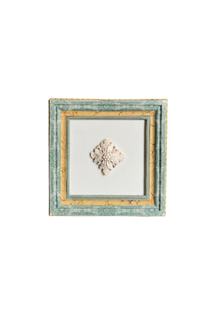 Plaster Fragment Mounted on Linen in Handmade Frames