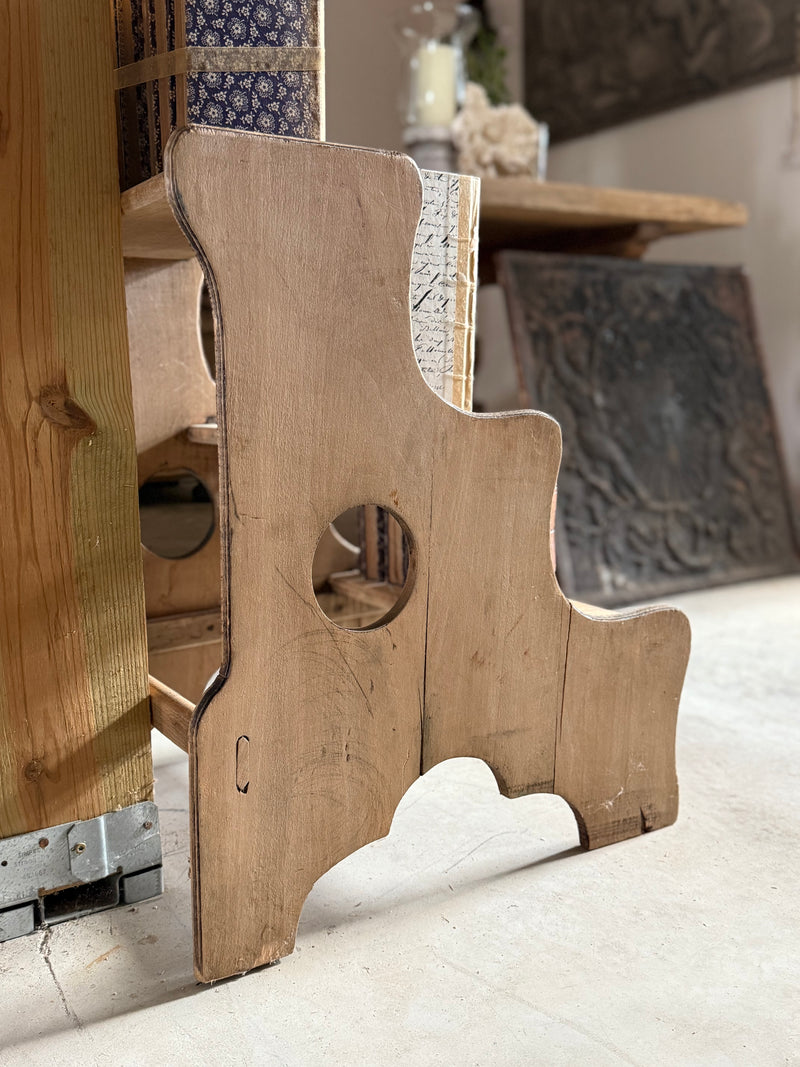 Oak Library Stairs, circa 1920