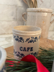 Vintage French Kitchen Canisters, Medium