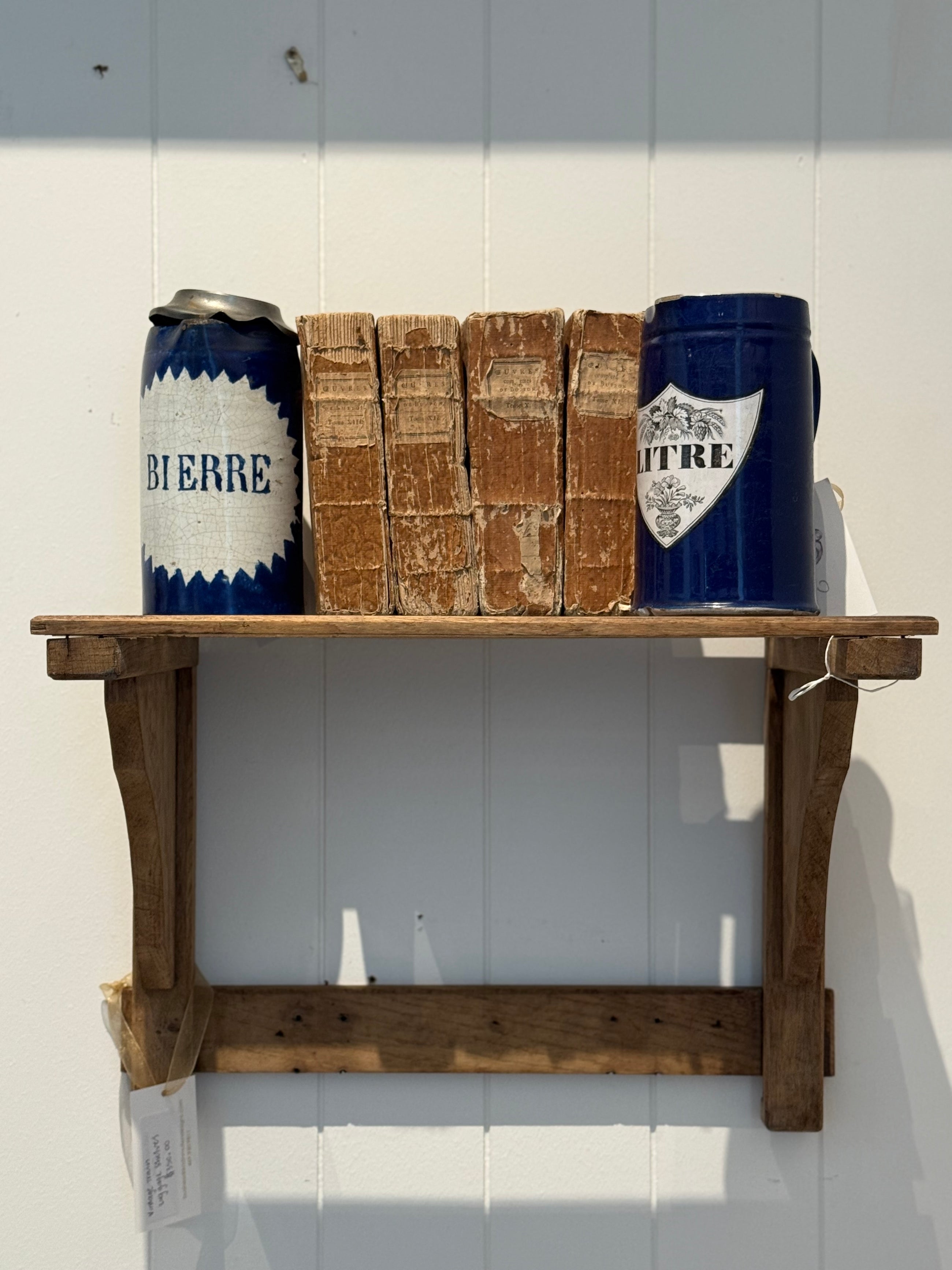 Vintage Train Luggage Shelves