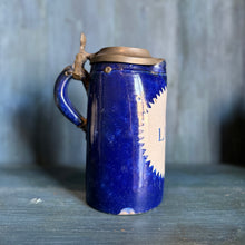 Vintage Belgian Porcelain Litre Jar