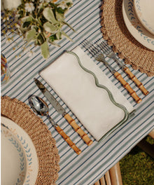 Scalloped Linen Napkin