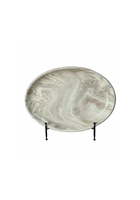 Vintage Marbelized Pichon d'Uzes Platter