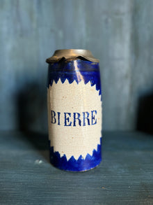 Vintage Belgian Porcelain Litre Jar