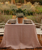 Nimes Striped Linen Tablecloth
