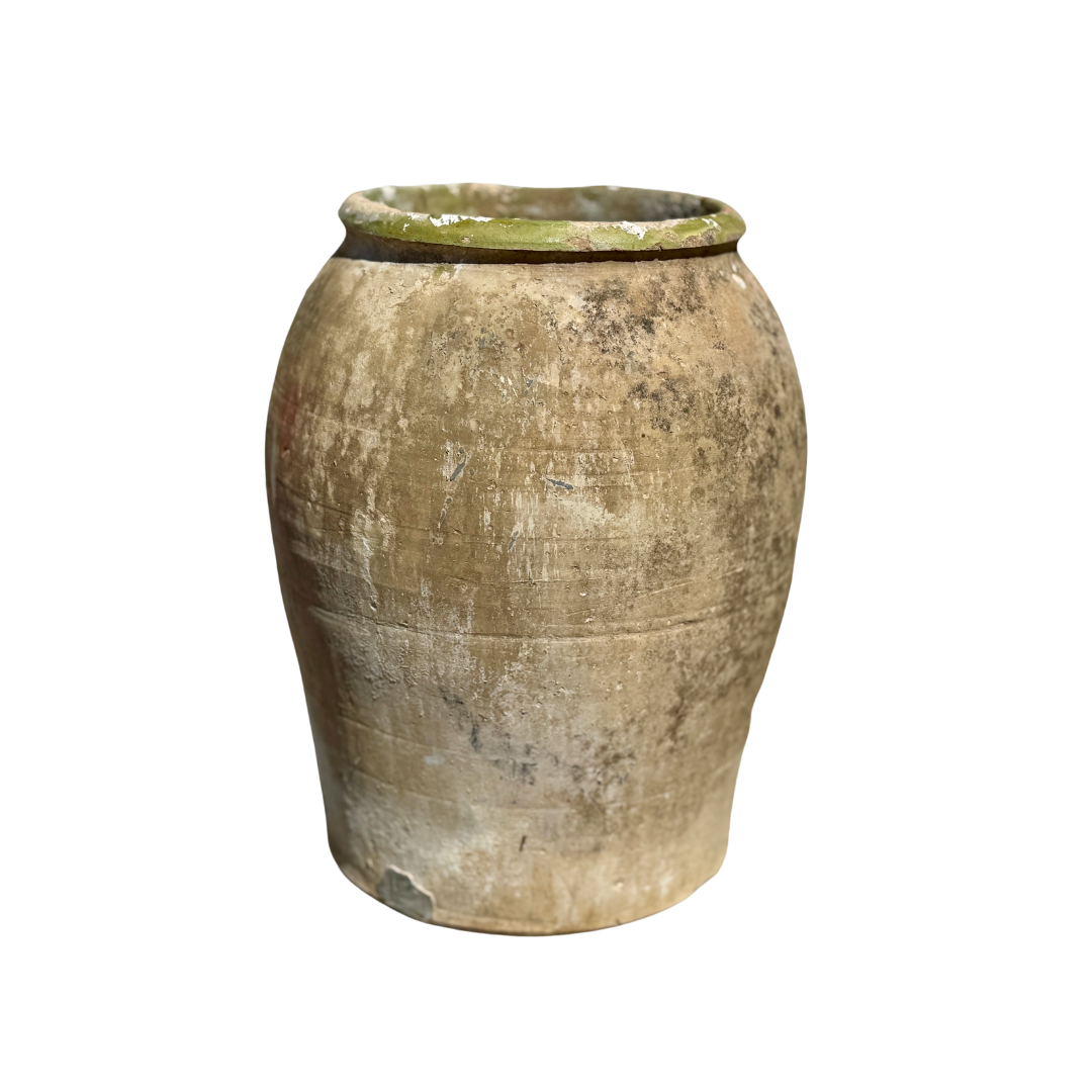 Large Vintage Spanish Terra Cotta Urn