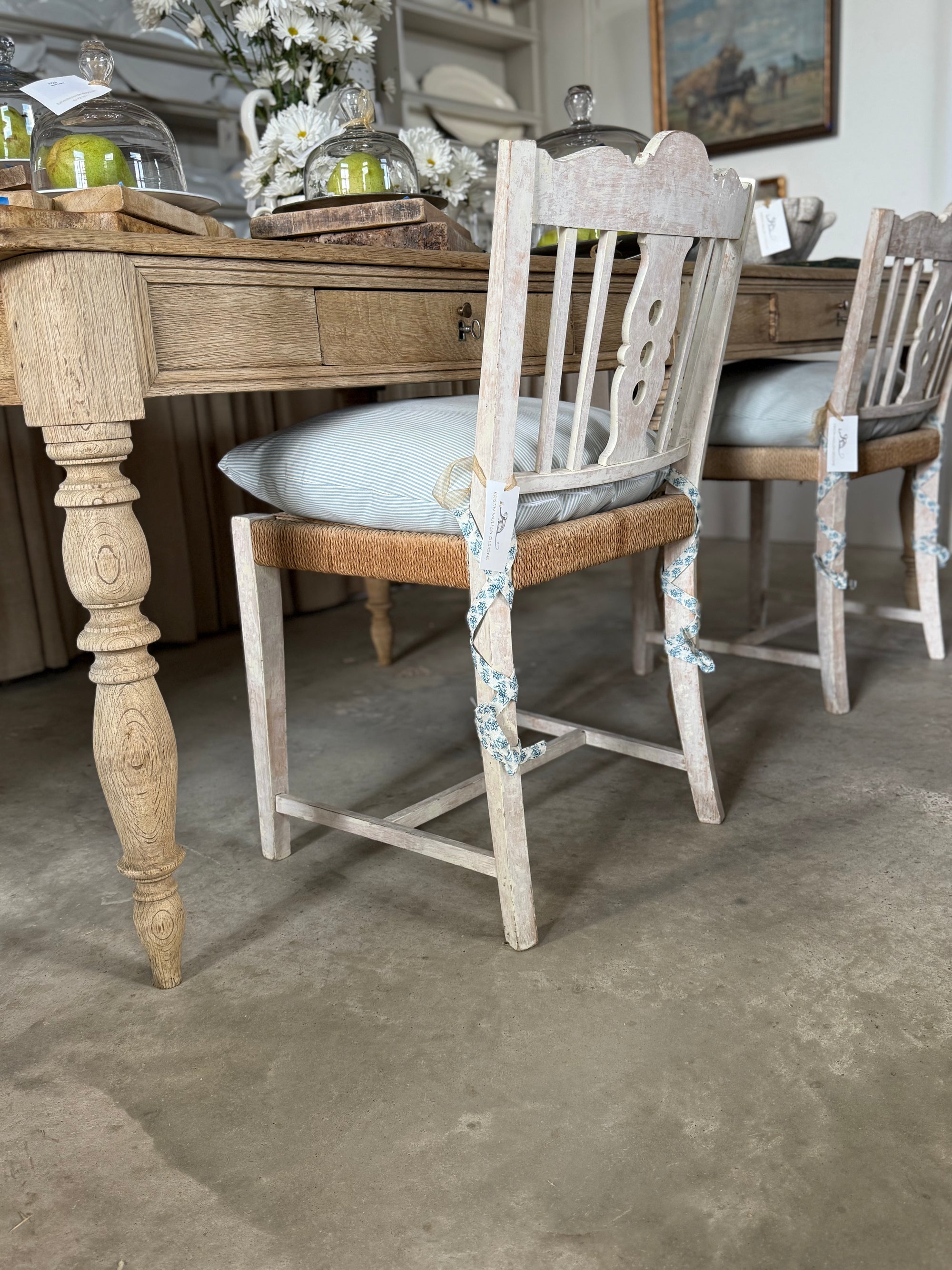 Belgian Oak Table/Desk, circa 1900