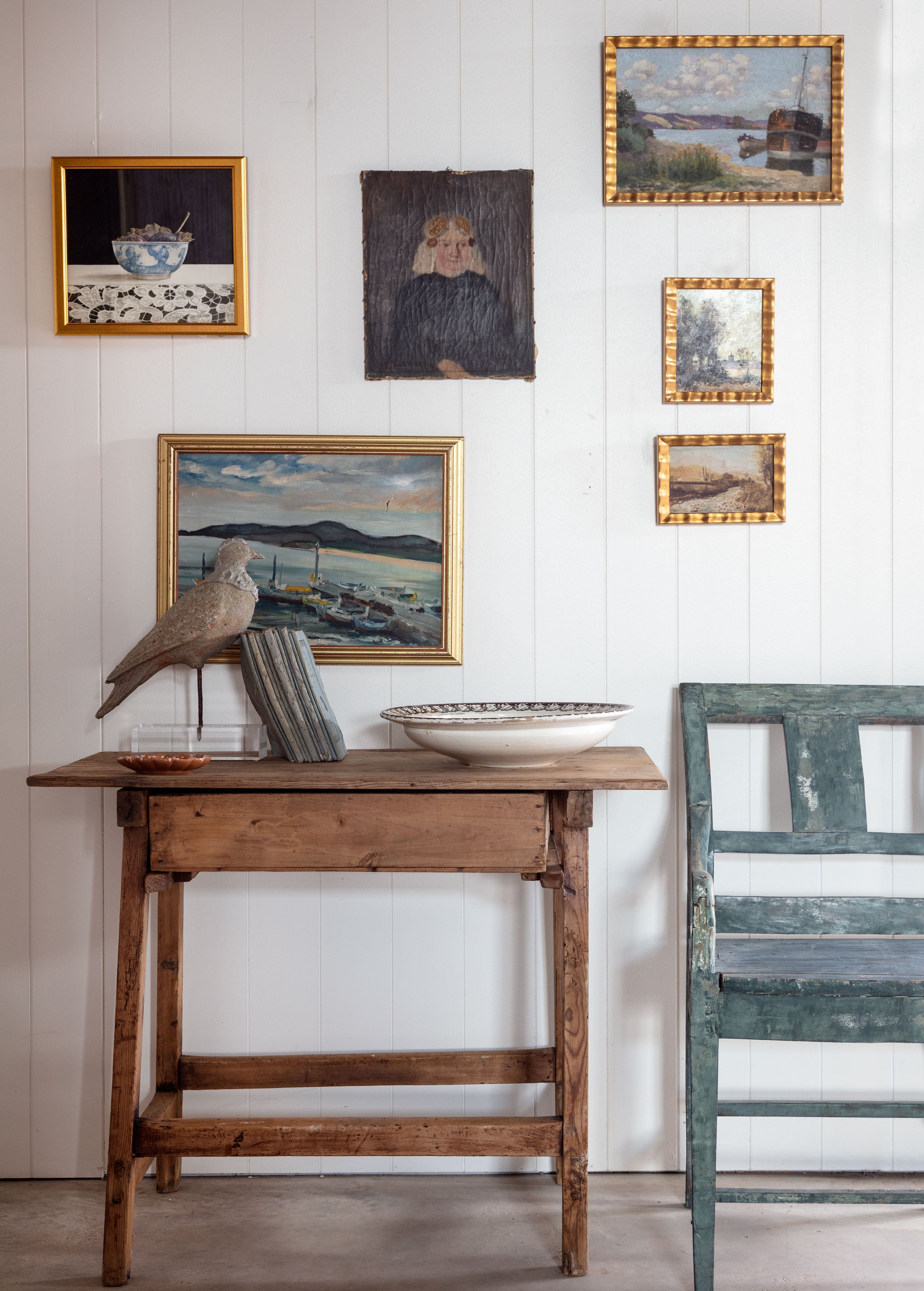 Circa 1880 Auvergne Shepherd's Table in Fir