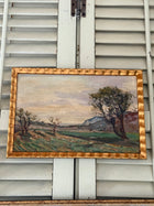 Luberon Landscape, 1920's Oil Painting