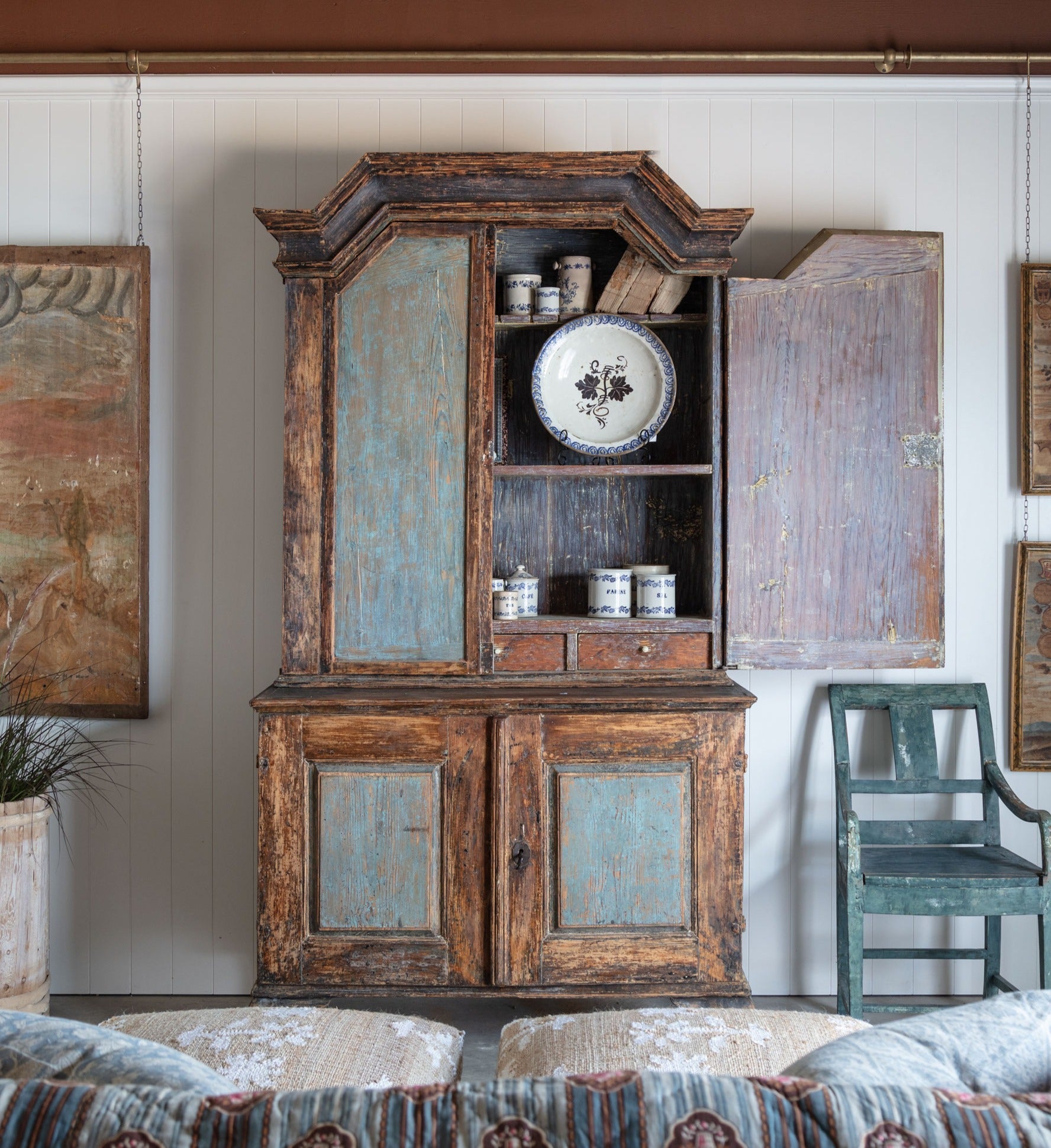 Swedish Late Roccoco  circa 1770/1780 Cabinet