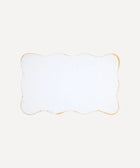 Amelia Scalloped Bath Mat