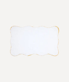 Amelia Scalloped Bath Mat