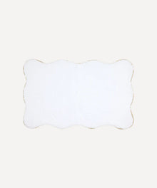 Amelia Scalloped Bath Mat