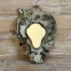 Belgian Wooden Frame Mirror w/Traces of Gold Paint circa 1800-1850