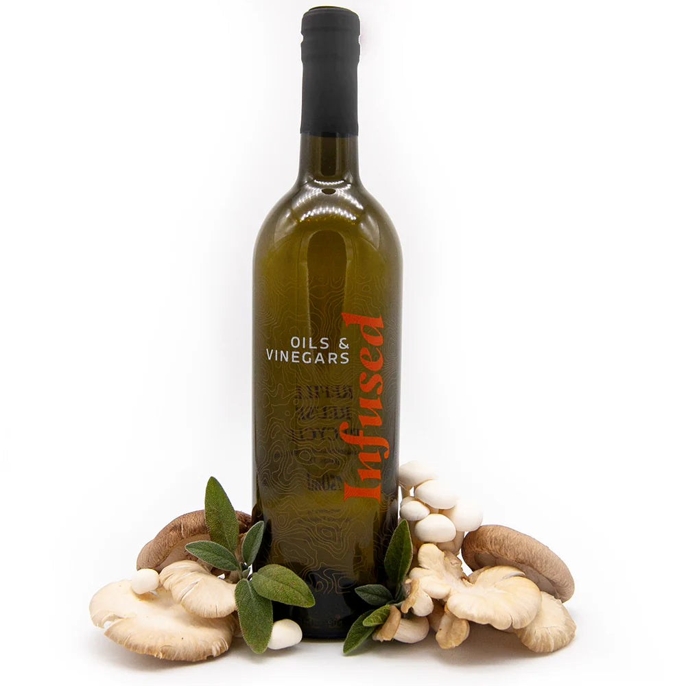 Wild Mushroom and Sage Infused Olive Oil
