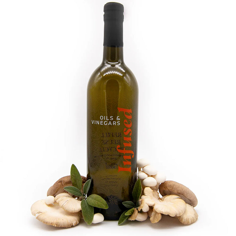 Wild Mushroom and Sage Infused Olive Oil