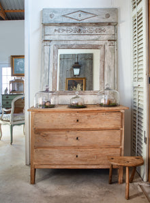 Antique Spanish Pine Commode