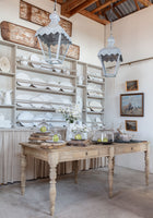 Belgian Oak Table/Desk, circa 1900