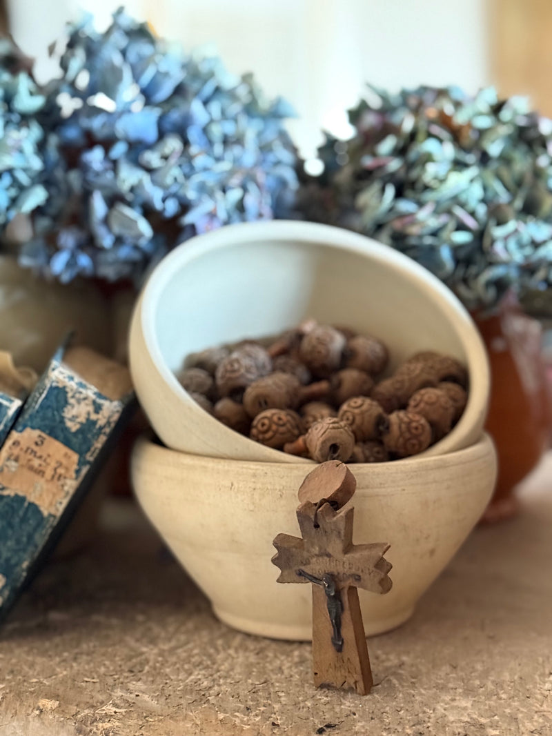 Terracotta bowls from Auvergne