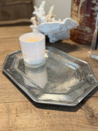 Match Octagonal Silver Tray