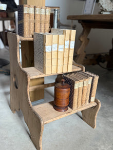 Oak Library Stairs, circa 1920