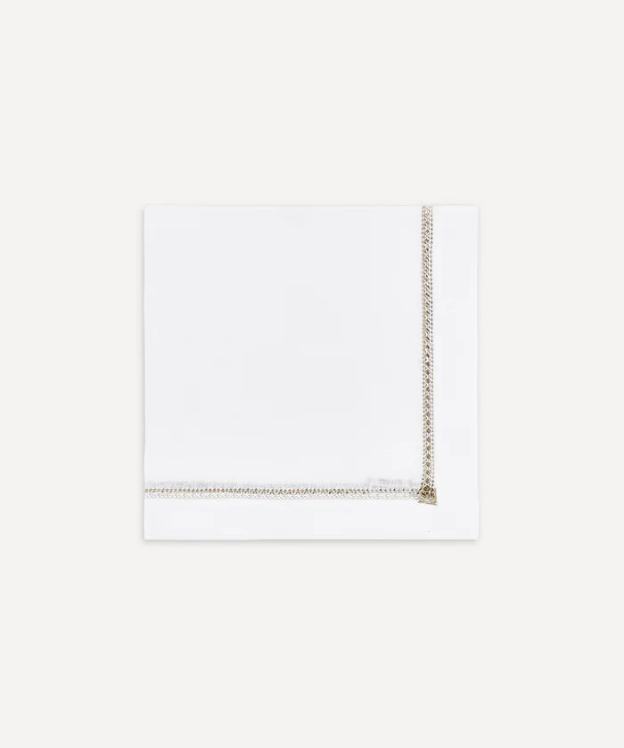 Georgiana Ladderstitch Linen Napkin