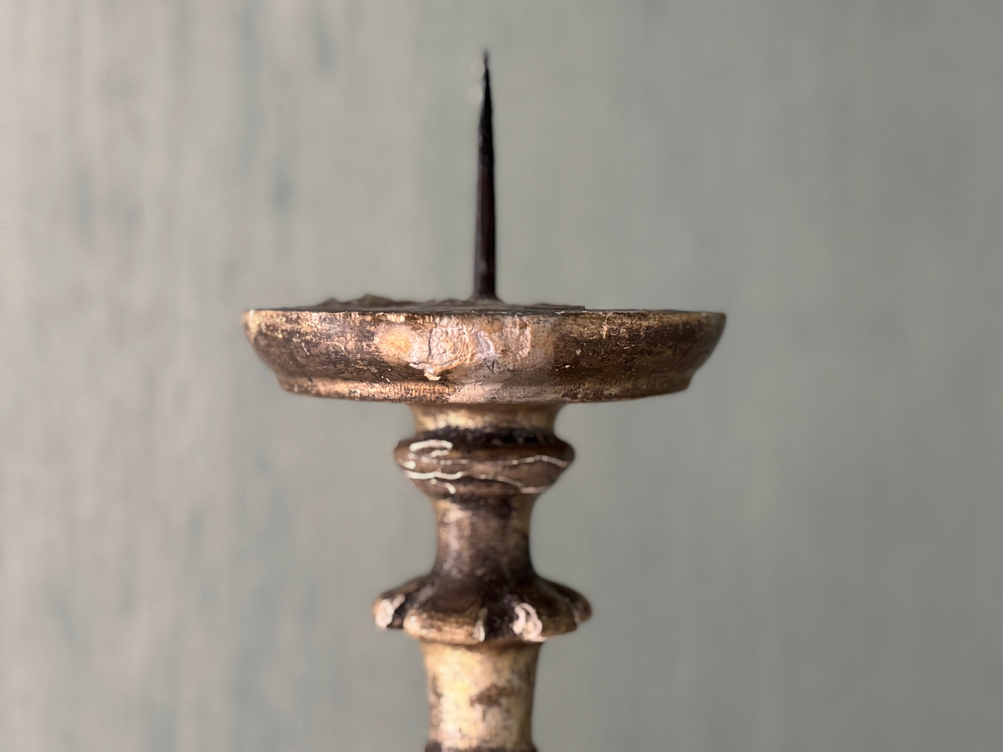 Wooden Candlestick circa 1800