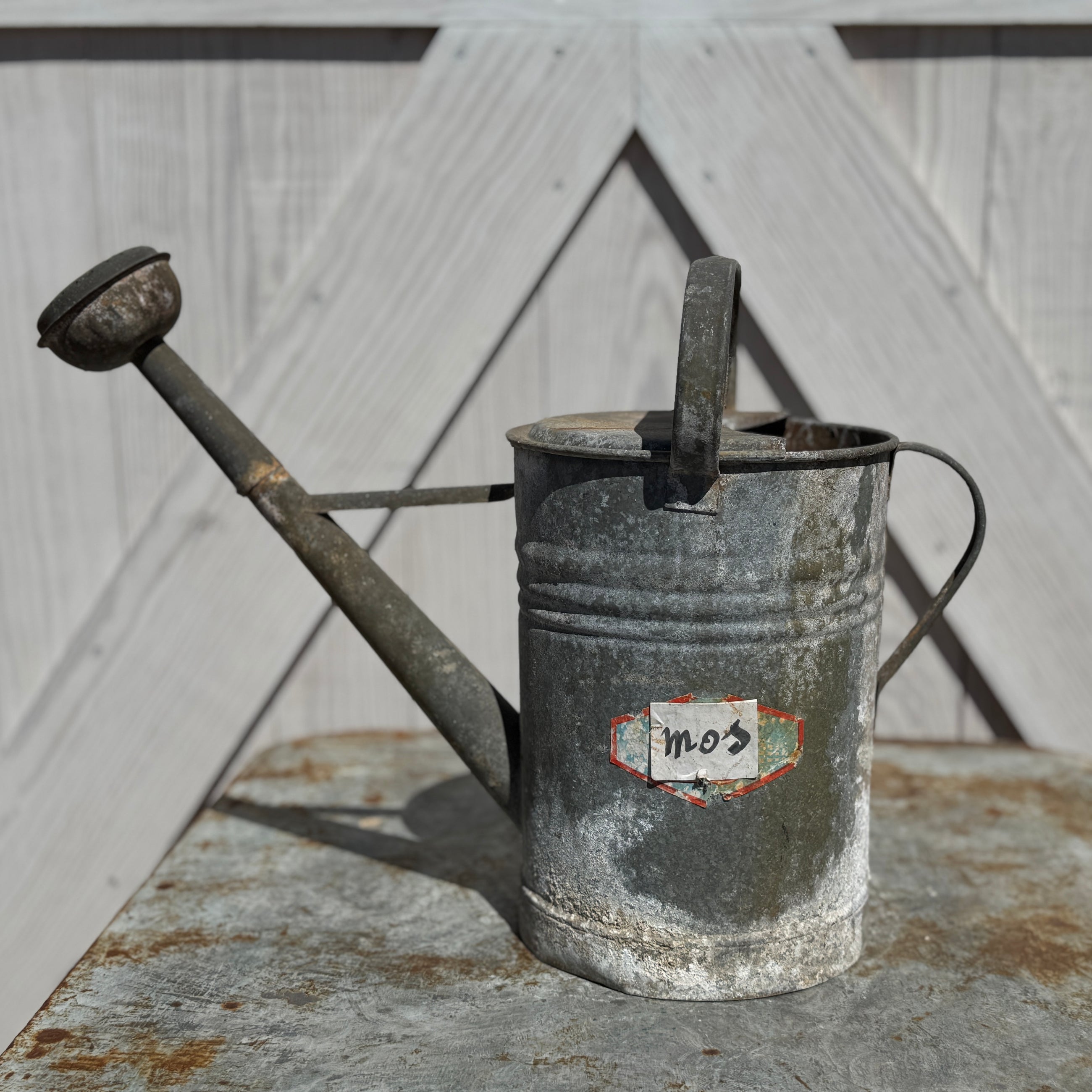 Found European Zinc Watering Can