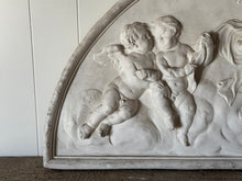 Arched Antique Plaster Relief