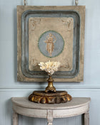 Coral Mounted on Antique Fragment