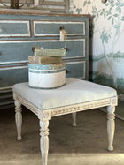 Circa 1880 Swedish Hand Carved Stool