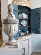 Pair of Italian Urns with Faux Terracotta Finish