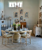 Swedish Rush Seat Chairs, Set of 4, Vintage Circa 1950's