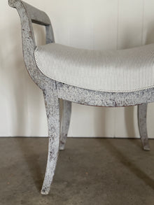 Pair of Lyre Shaped Swedish Stools circa 1860-1880