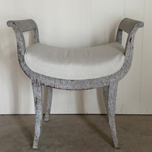 Pair of Lyre Shaped Swedish Stools circa 1860-1880