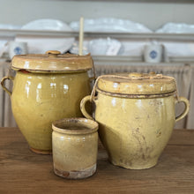 Antique Italian Confit Pot with Lid