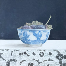 Framed Original Watercolor Still Life of Figs