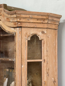 China Cabinet circa 1800 with Original Glass