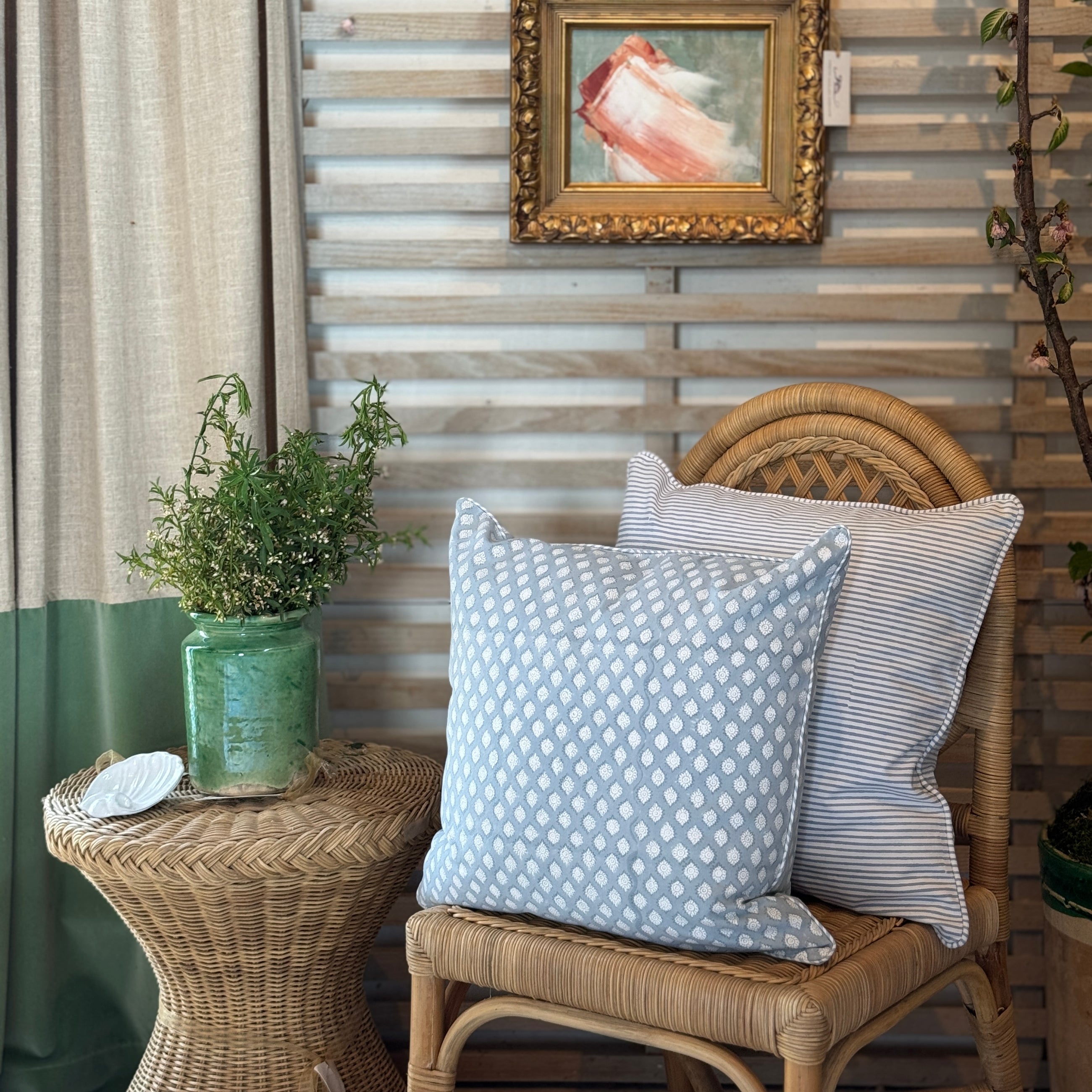 19th C Glazed Green Vase from St.-Jean-De-Fos