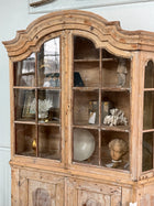 China Cabinet circa 1800 with Original Glass