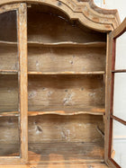 China Cabinet circa 1800 with Original Glass