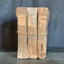 Set of 3 Antique Blue Paperback Books